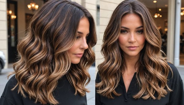 Balayage caramel : révélez l'éclat de vos cheveux bruns