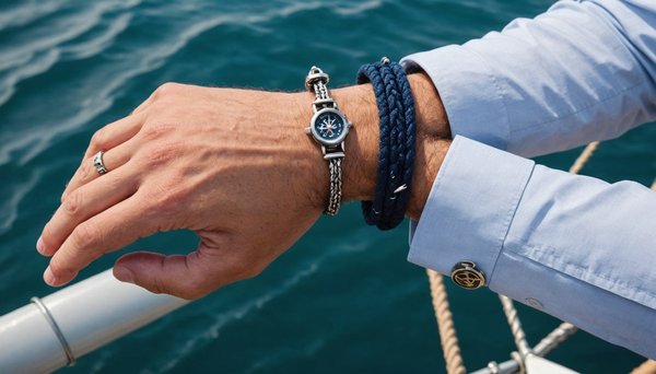 Top 5 bracelets ancre marine pour homme : allure et exploration